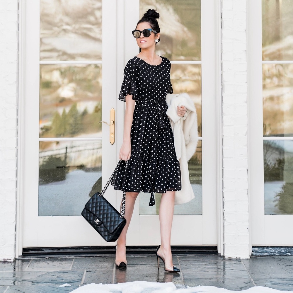 Rachel Parcell Polka Dot Dress
